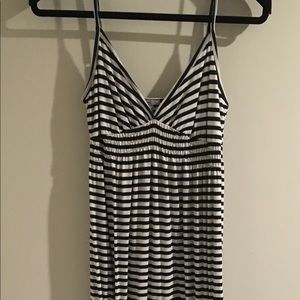 Striped maxi dress